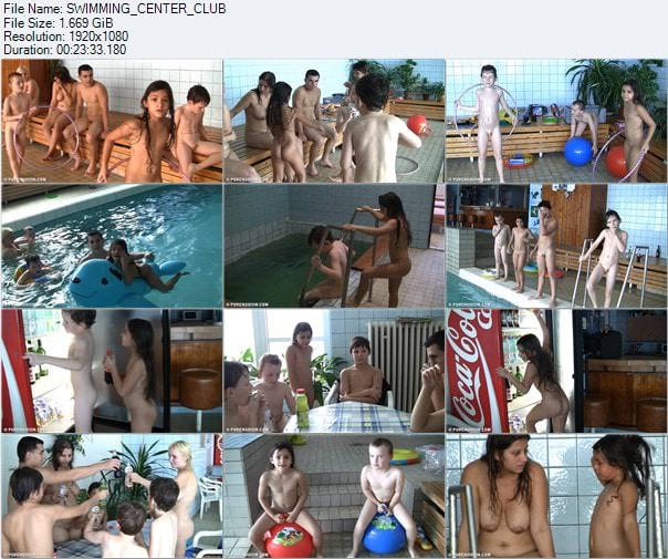 Swimming center club - Family nudists video download [Full HD]