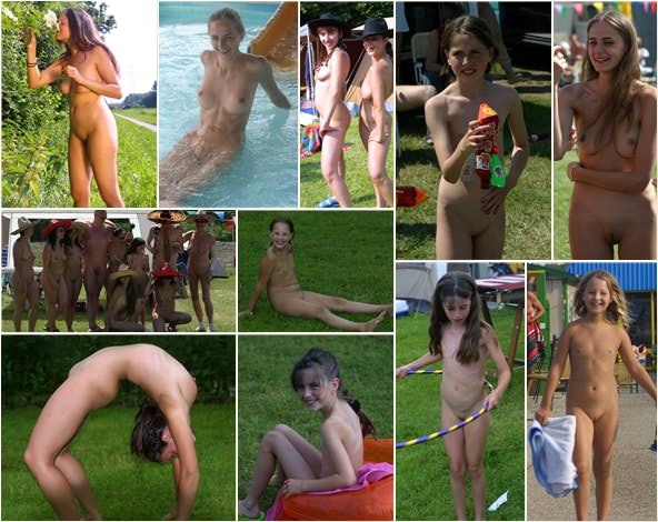 Holland family nudist day - Naked teenage beauty nudists photo