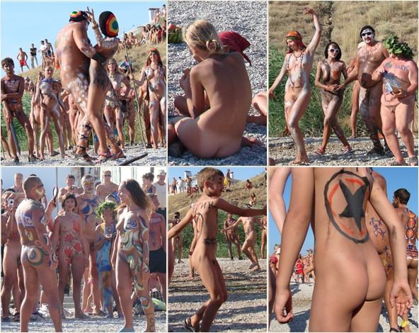 Neptune day dance shot - Teen naked boys and girls nudists photo