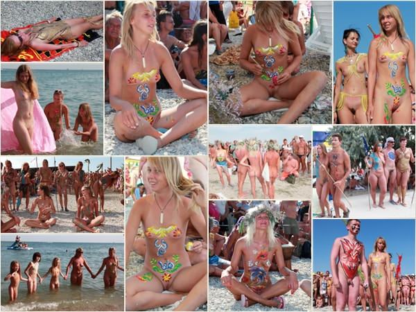 Neptune day - teen naked girls nudists photo [set 6]