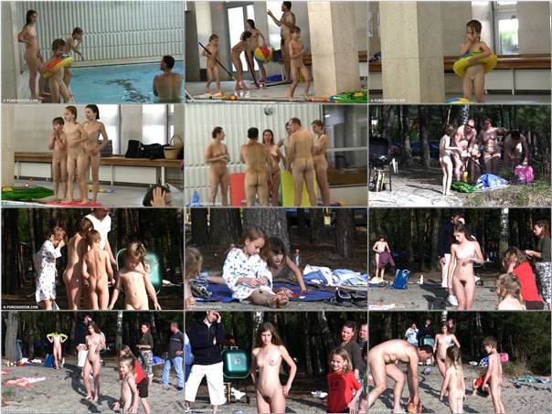 Naturist sport medley - Family naturism video [Full HD] |  [vol 1]