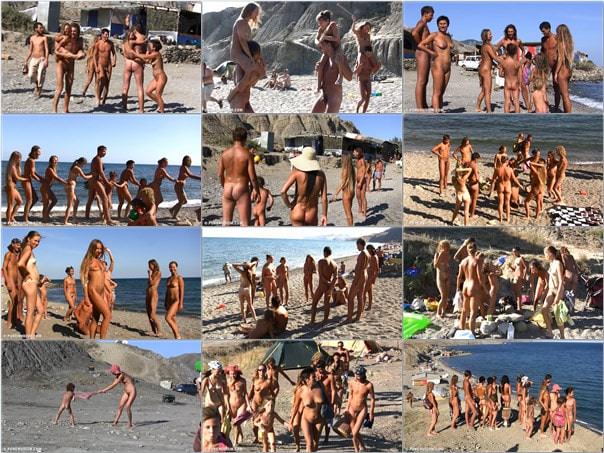 The vast oceanfront - Nudism family video [vol 2]