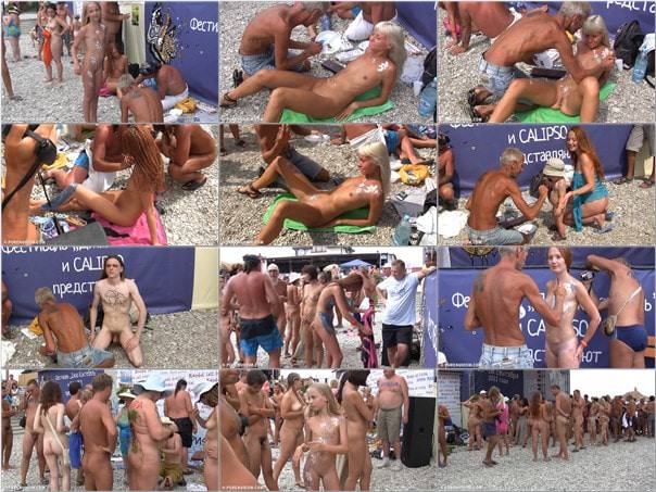 Cool day at the beach - Family nudism video [vol 1]