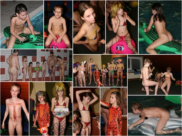 Naturist hotel party - beauty naked girls nudists photo [set 2]