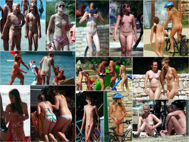 Fkk resort parks - family nudism beauty [set 1]